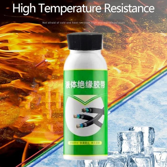 

Isolasi Cair Lem Kabel Listrik Silicone Tahan Panas Air Cepat Kering