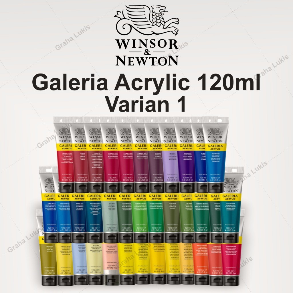 

Galeria Acrylic Winsor & Newton 120ml Varian 1 - Cat Akrilik 120 ml