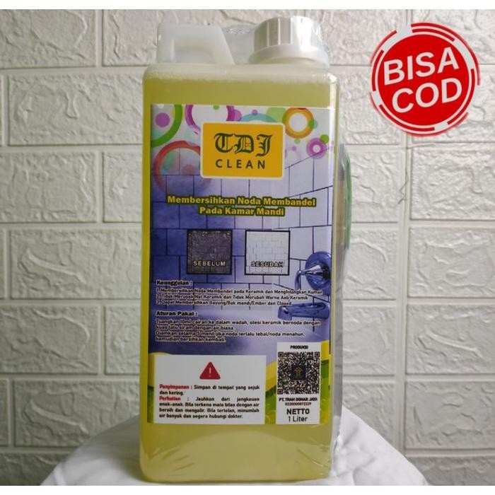 keramik mandi Clean TDJ kamar Liiter pembersih lantai TDJ 1 Clean