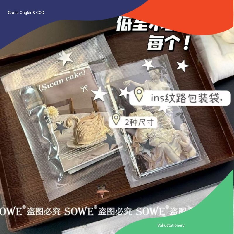 

Kantong Kemasan Bahan Plastik Bertekstur Kemasan PhotocardFree Hang Tag