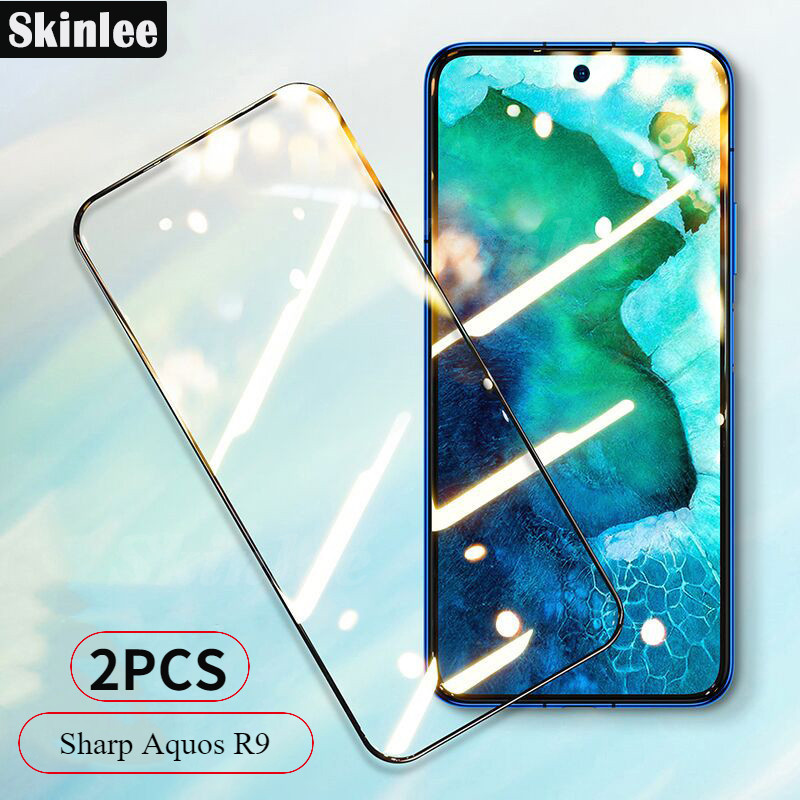 2pcs for Sharp Aquos R9 Pro Full Cover Screen Protector Glass Film for Sharp Aquos R7 R8S Pro Screen