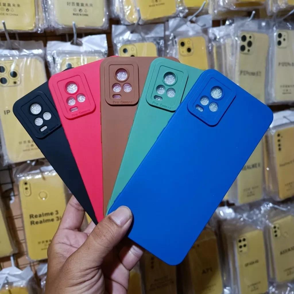 Case Vivo V20 / V21 Softcase Pro Camera Silikon pelindung camera Vivo