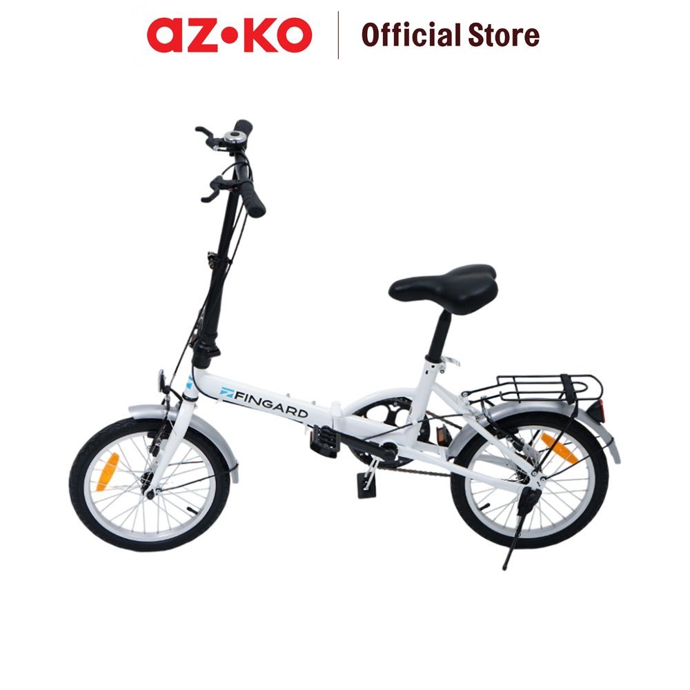 AZKO Fingard 16 inci Nolan Sepeda Lipat 1 Speed Foldable Folding Bike Perlengkapan Olahraga Sepeda C