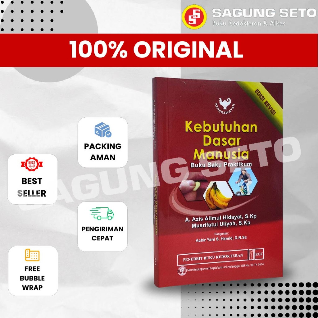 BUKU SAKU PRAKTIKUM KEBUTUHAN DASAR MANUSIA - A. AZIS ALIMUL HIDAYAT