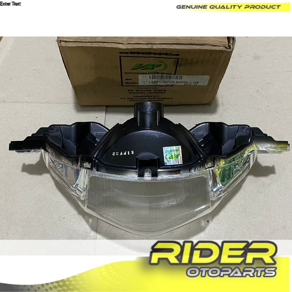 ROP CUSTOM __ Headlamp Reflektor Lampu Depan Supra X 125