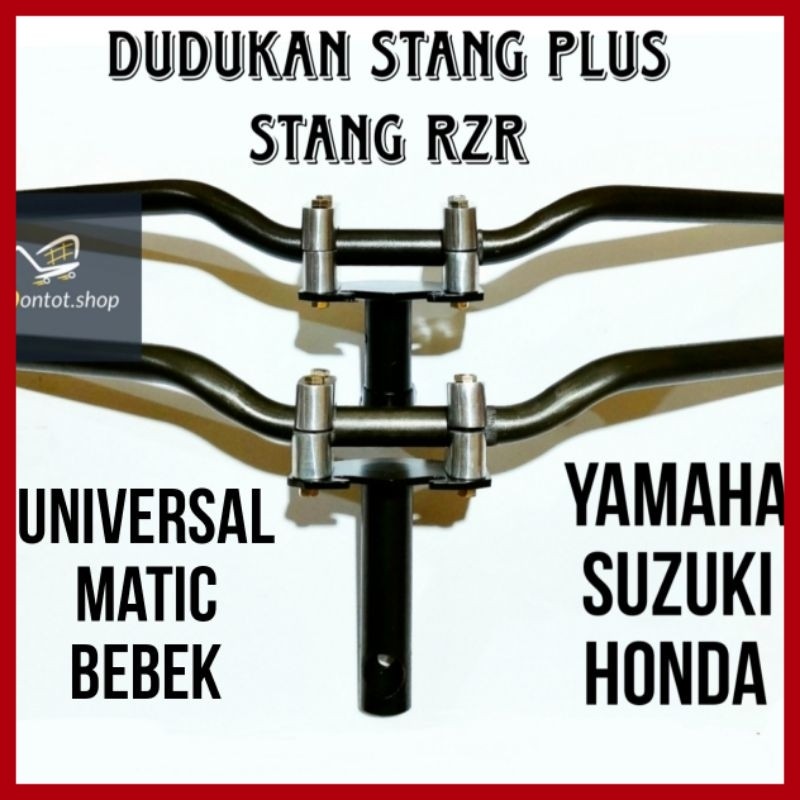Stang Rzr Plus Dudukan Stang Racing Road Race Universal Motor Honda Yamaha Suzuki Stang Racing Unive