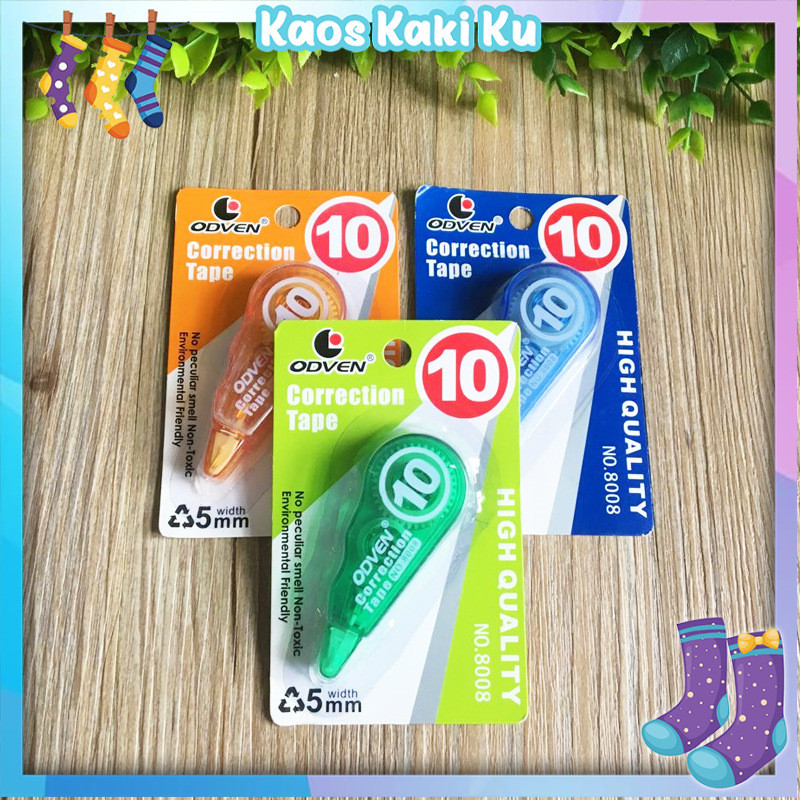 

Tipe X Pita Roll Correction Tape Penghapus Pulpen 967
