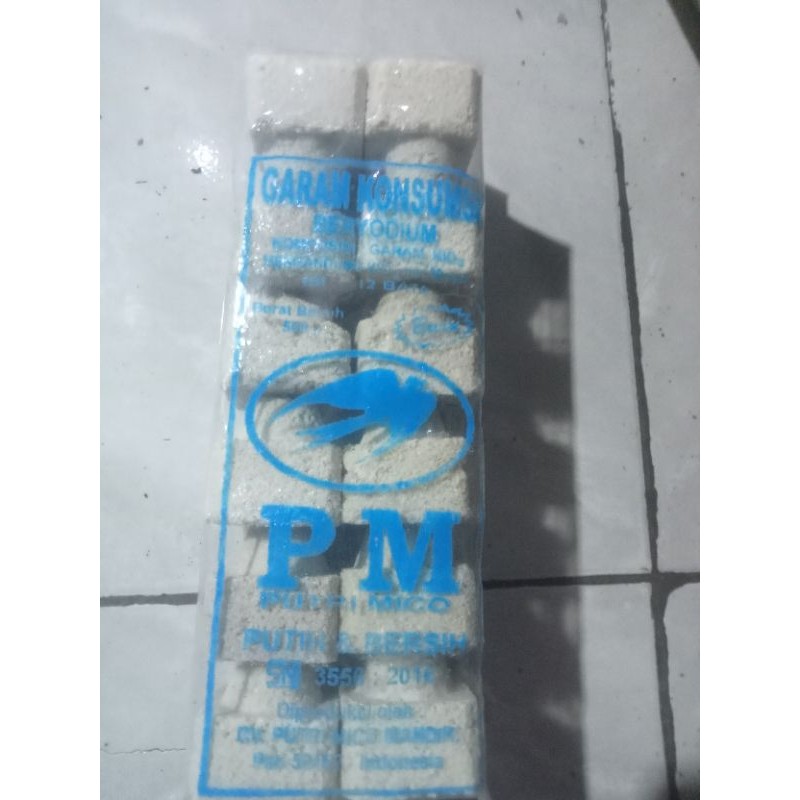 

GARAM BATA 1PAK ISI 12 PCS COCOK BUAT JUALAN