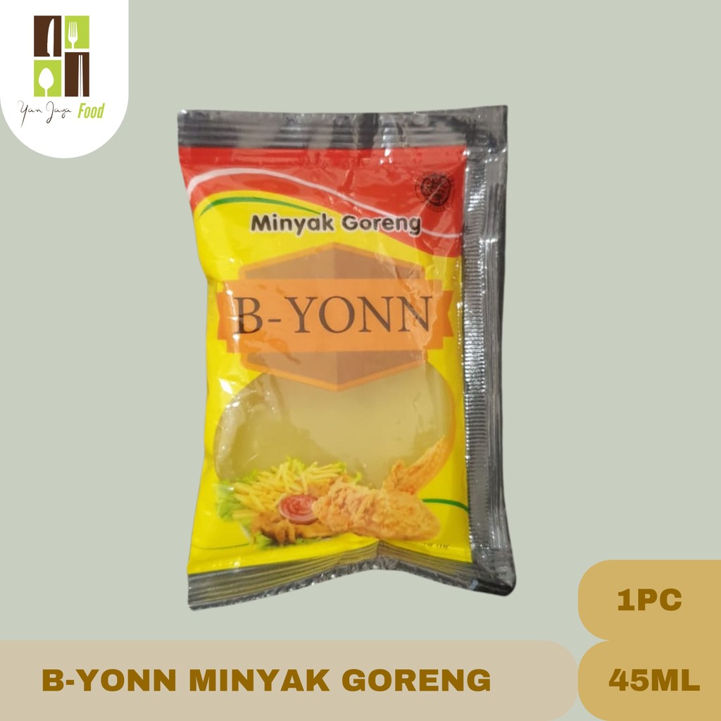

B-yonn Minyak Goreng / Minyak Goreng Kemasan 45ml 1 pc
