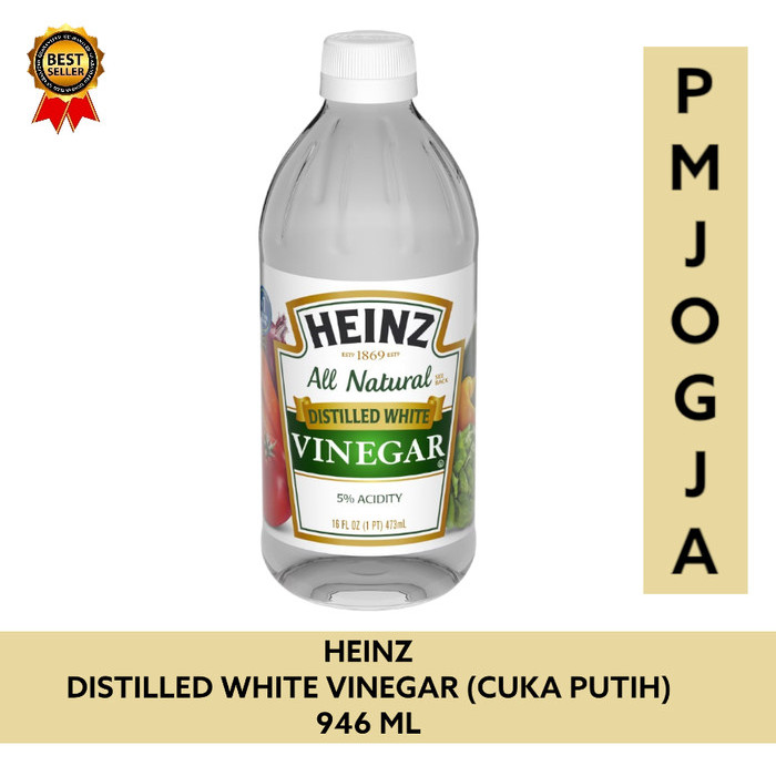 

Heinz Cuka putih Distilled White Vinegar 946 ML