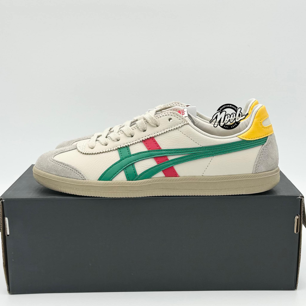 Original Onitsuka Tiger Tokuten Beige Red Green
