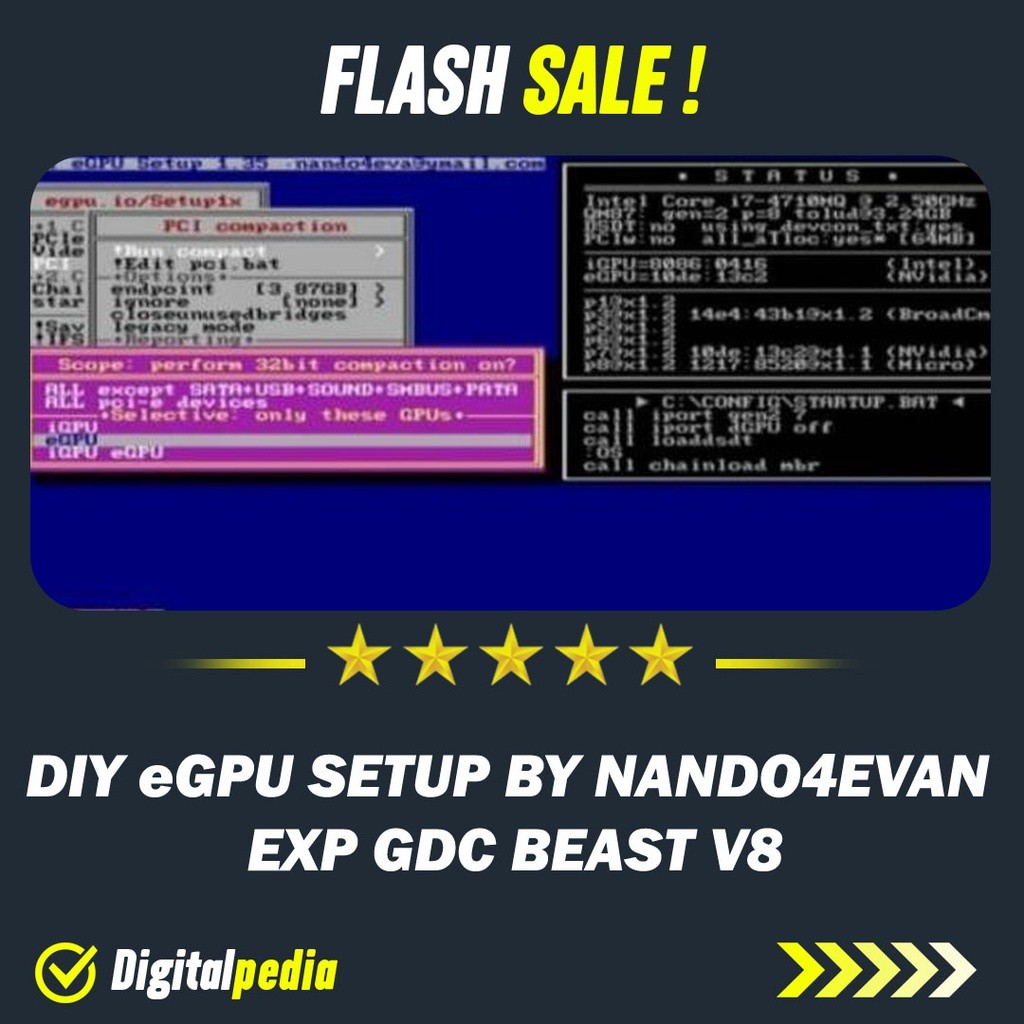 Aplikasi DIY eGPU Setup by Nando4Evan EXP GDC Beast v8 Full Version Terbaru PRO
