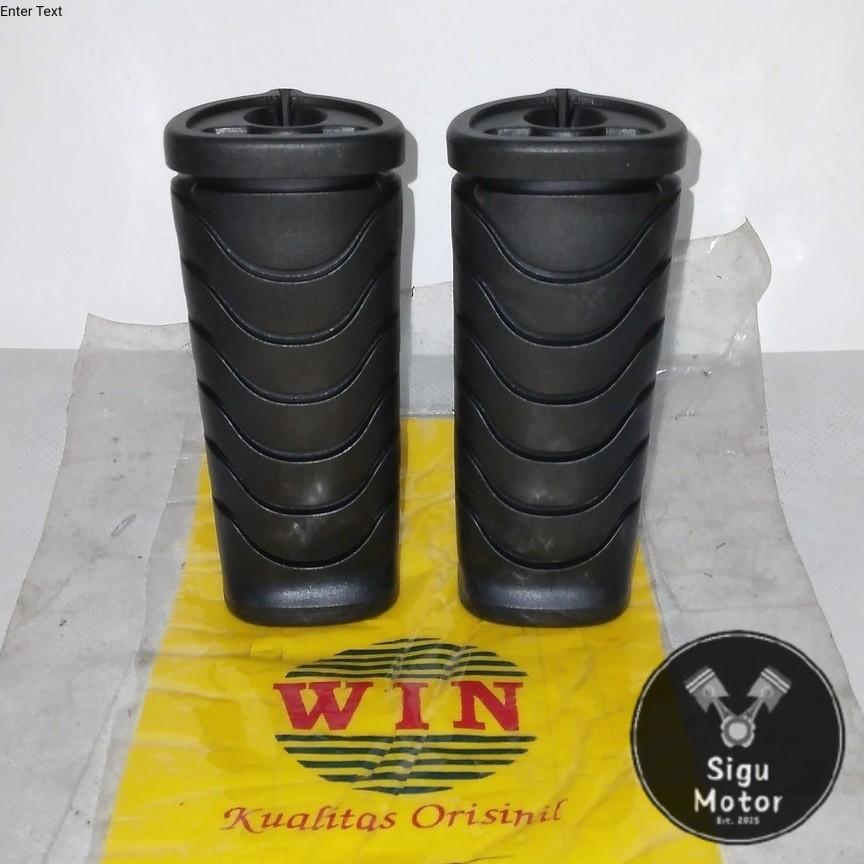 Karet Barstep Depan Absolute Revo 110 / Blade / Supra X 125 Helm In FI WIN | bostep injekan / pijaka