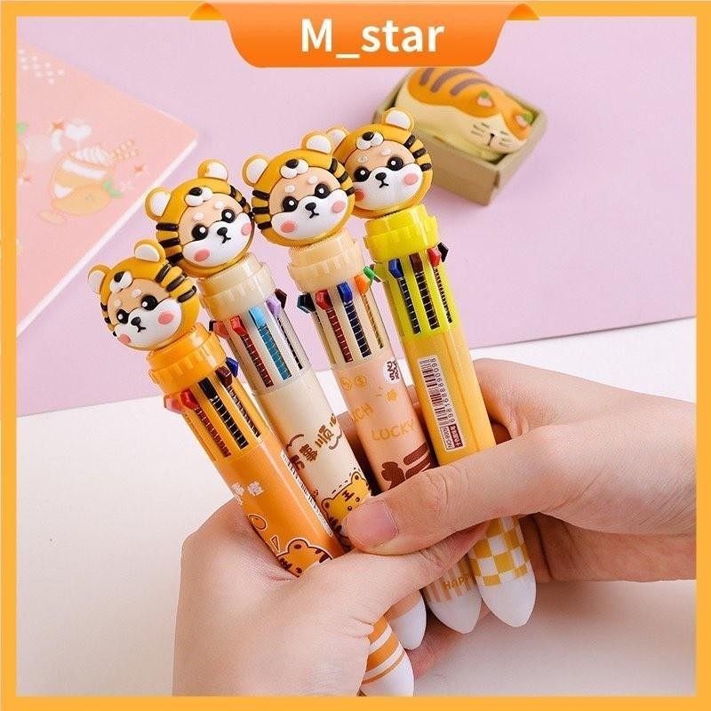 

ACEH.NJB 130861 Pulpen unicorn 10 Warna Dino kepala Unicorn Sanrio Pena Ballpoint Lucu