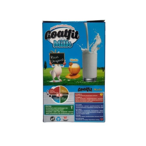 

GOATFIT MILK SUSU KAMBING ETAWA GOAT MILK PLUS MADU 200 GRAM (LT)