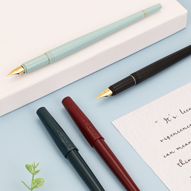 

Jinhao 1001 Retro Fountain Pen Art Series Silver Gold Extra Fine Nib Ink Pens for Writing Calligraphy Office School A7119