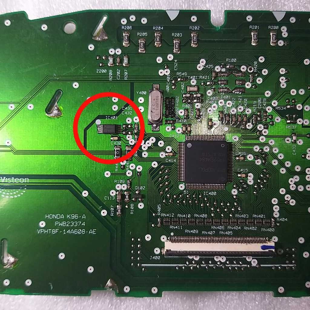 IC 404 K833, IC 401 Original IC memory Spedometer Pcx 150 FP-03