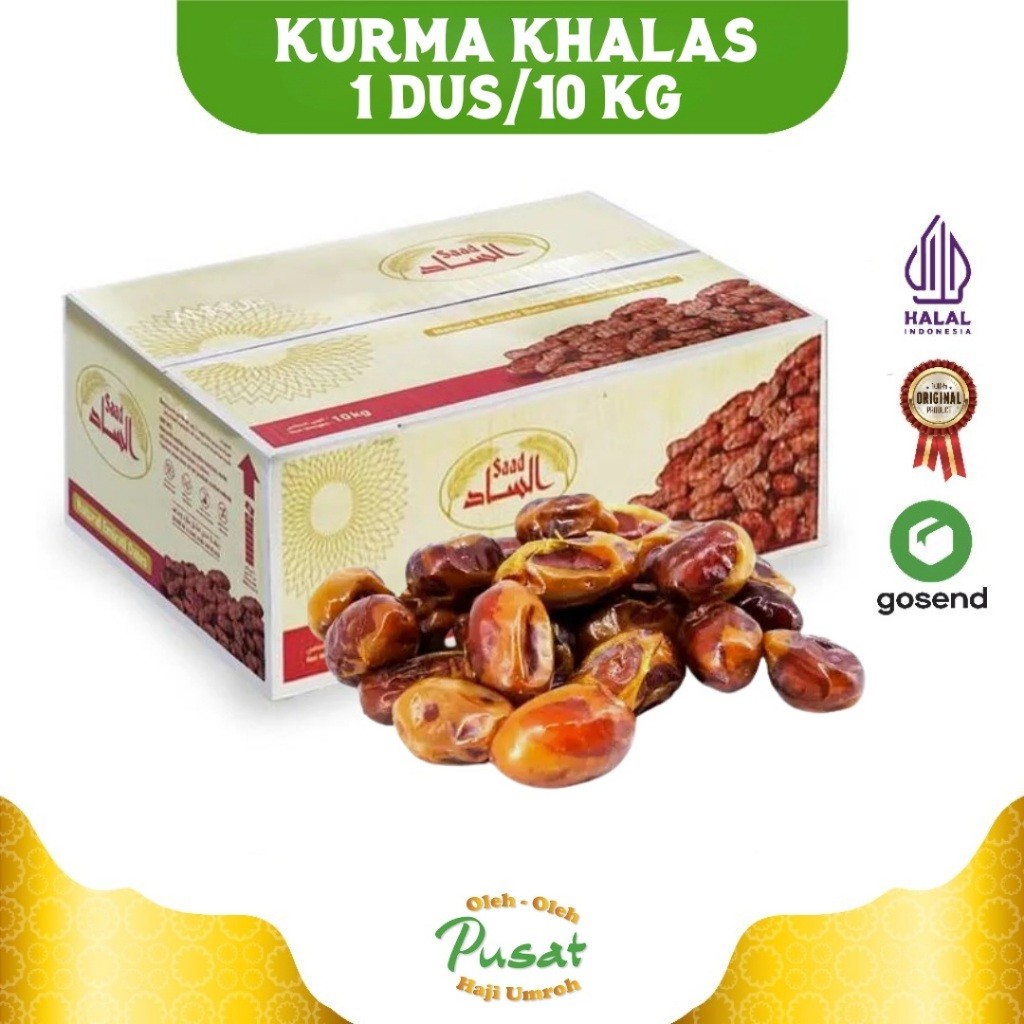 

Kurma Saad Khalas Premium 10 kg Oleh Oleh Haji dan Umroh Ekonomis