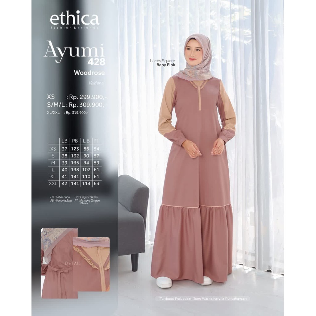ETHICA GAMIS DEWASA  AYUMI 428 WOODROSE