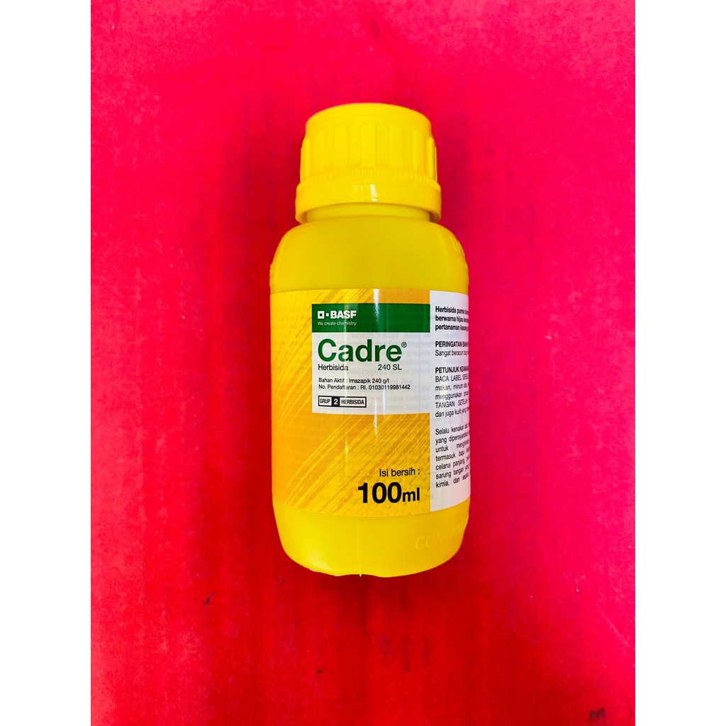 Herbisida Selektif CADRE 240SL berat isi 100ml untuk Kacang Tanah Dan Tebu