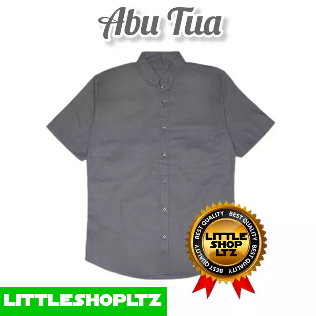 Kemeja lengan pendek anak warna coklat susu usia 1-14 tahun | hem anak | kemeja anak cowok | kemeja 