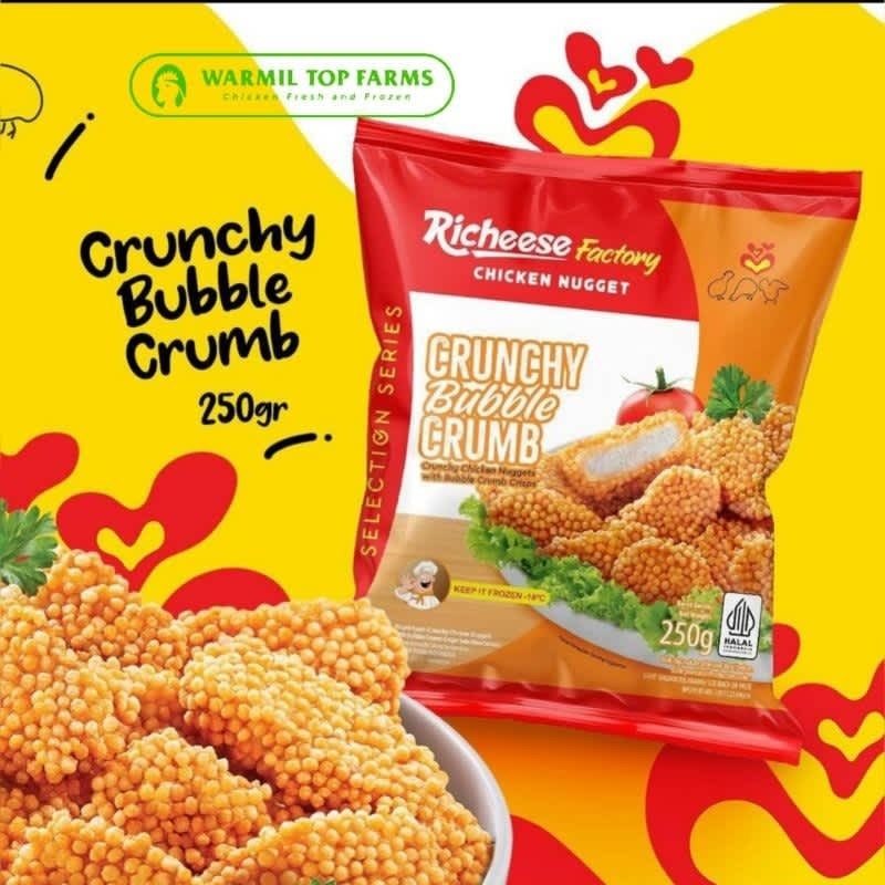 

Richeese Crunchy Bubble Crumb 250gr