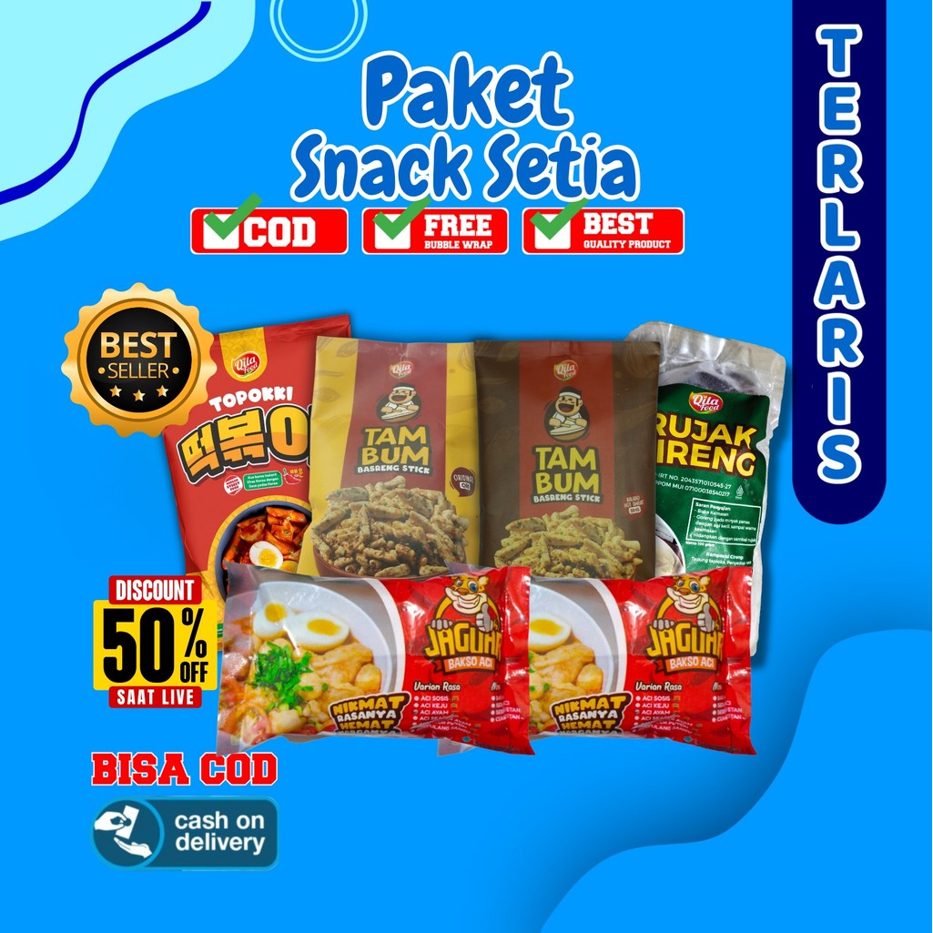 

PAKET SNACK SETIA MURAH ENAK