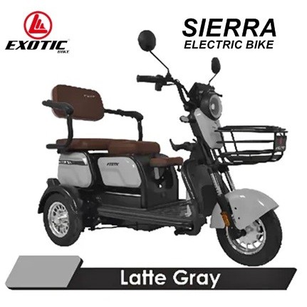 SEPEDA LISTRIK ELECTRIC BIKE EXOTIC SIERRA RODA 3 BY PACIFIC