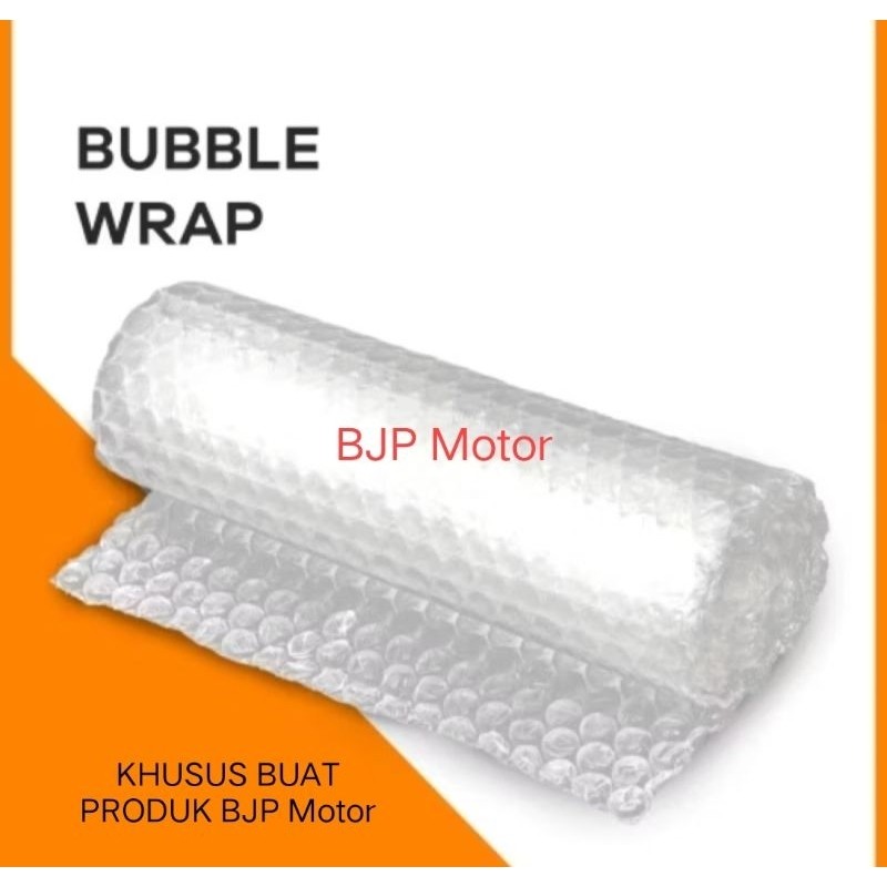 

Bubble Wrap Agar Packing Lebih Aman (Khusus Produk BJP Motor) *