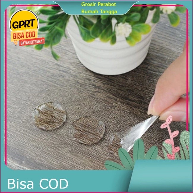 

GPRT 70pcs Double Tape Bulat Transparan Diameter 20mm, Pelekat Serbaguna Anti slip