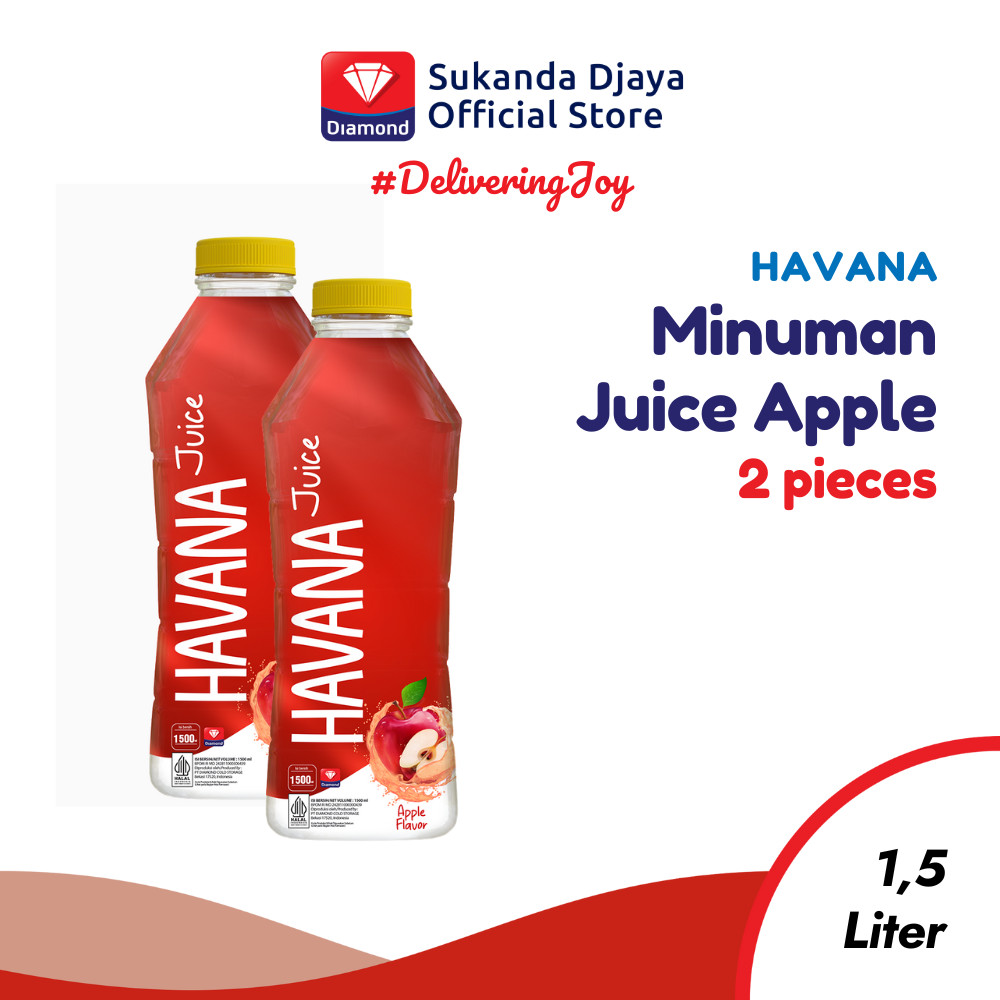 

Havana Minuman Juice Apple 1500 Ml - Twin Pack