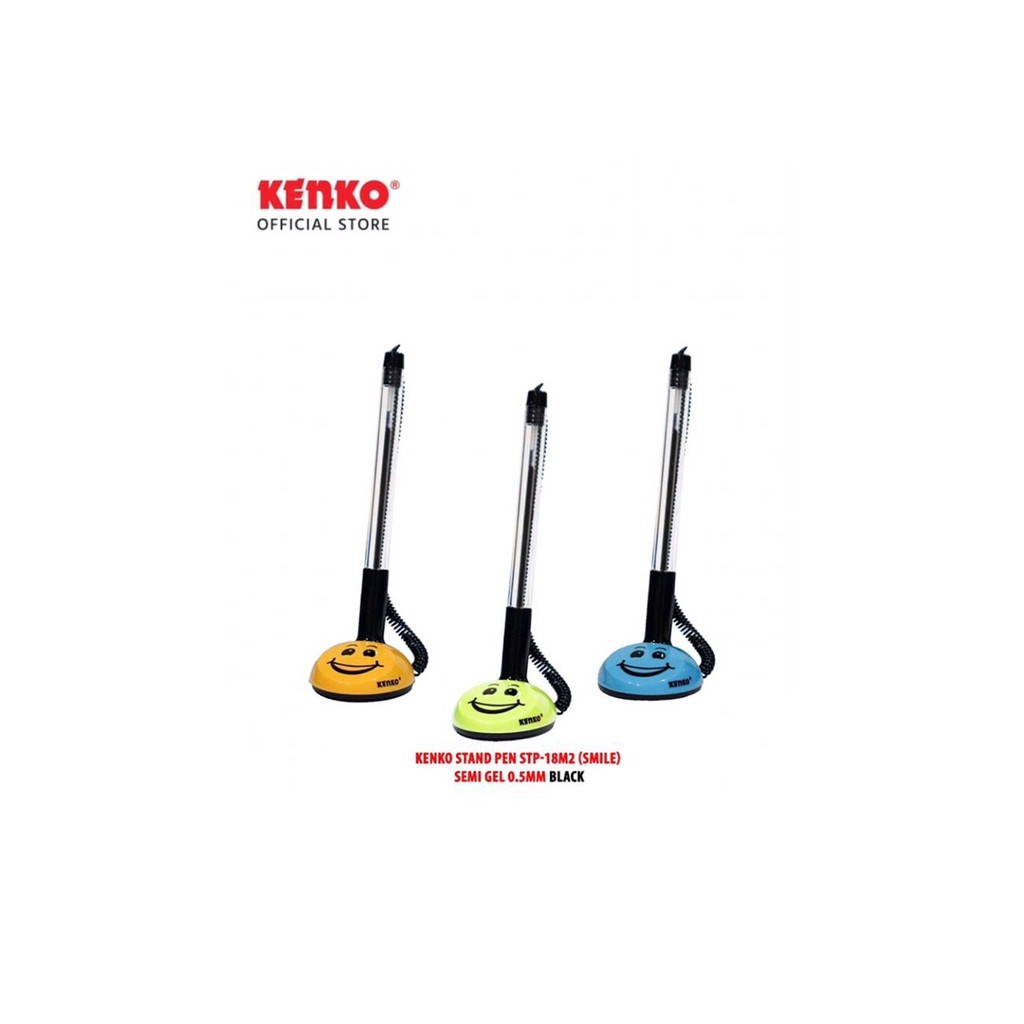 

KENKO STAND PEN STP-18M2 SMILE BLACK / 4 PCS