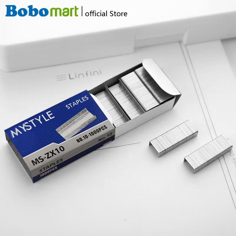 

BOBOMART MS-ZX10 1 BOX KECIL ISI STAPLES NO.10 – HARGA MURAH & BERKUALITAS