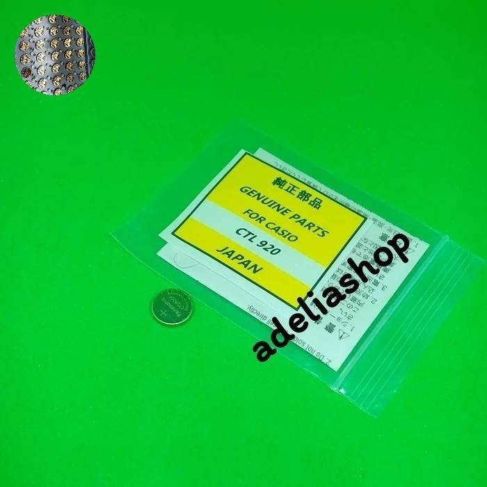 BARU BATERAI JAM TANGAN TYPE CTL920F BATERAI SOLAR JAM CASIO