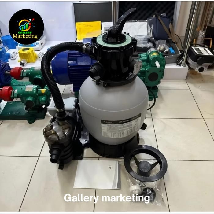 Pompa Filter Kolam Renang Intex 1/2Hp Emaux Combo Portable 0,5Hp