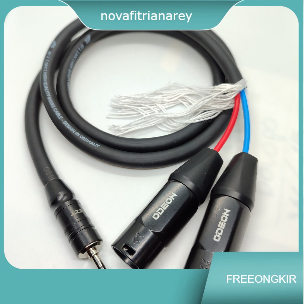 JACK 3.5 TO XLR MALE JACK PAKET JACK HP XLR ODEON