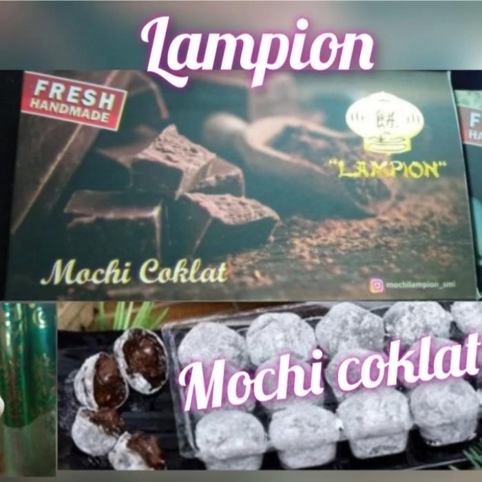 mochi coklat lampion