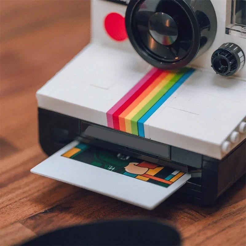 516PCS Polaroid OneStep SX-70 Camera Building Blocks Time-Zero Super color SX-70 Land Film Bricks To