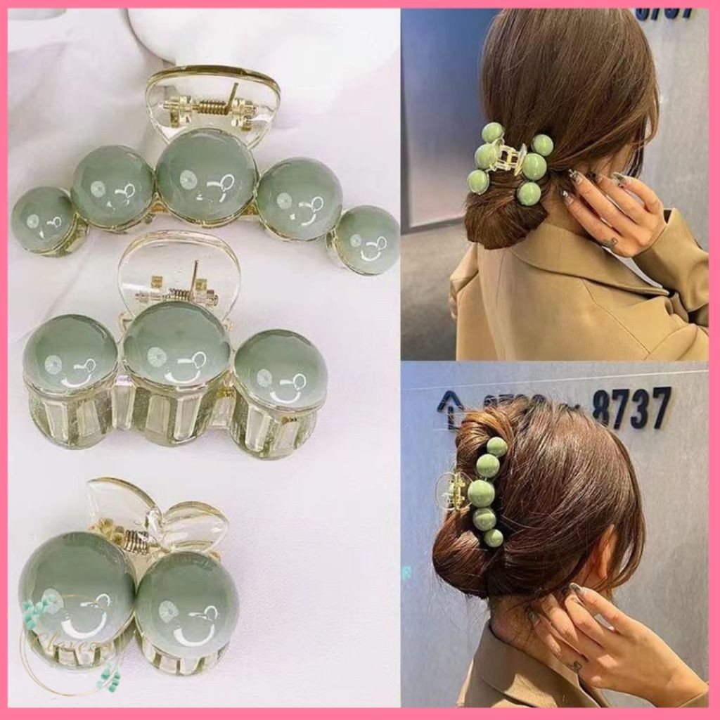 Jepit Rambut Jedai Mutiara Korea Besar Kecil Sedang Grosir