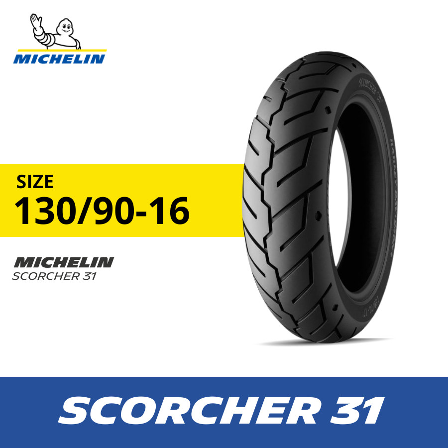 Michelin Ban Motor For HARLEY-DAVIDSON 73H Scorcher 31 - 130-90 R16