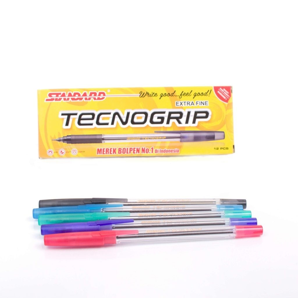 

(1 Pak isi 12 Pcs) Ballpoint / Pulpen Standard Tecnogrip Semi Gel