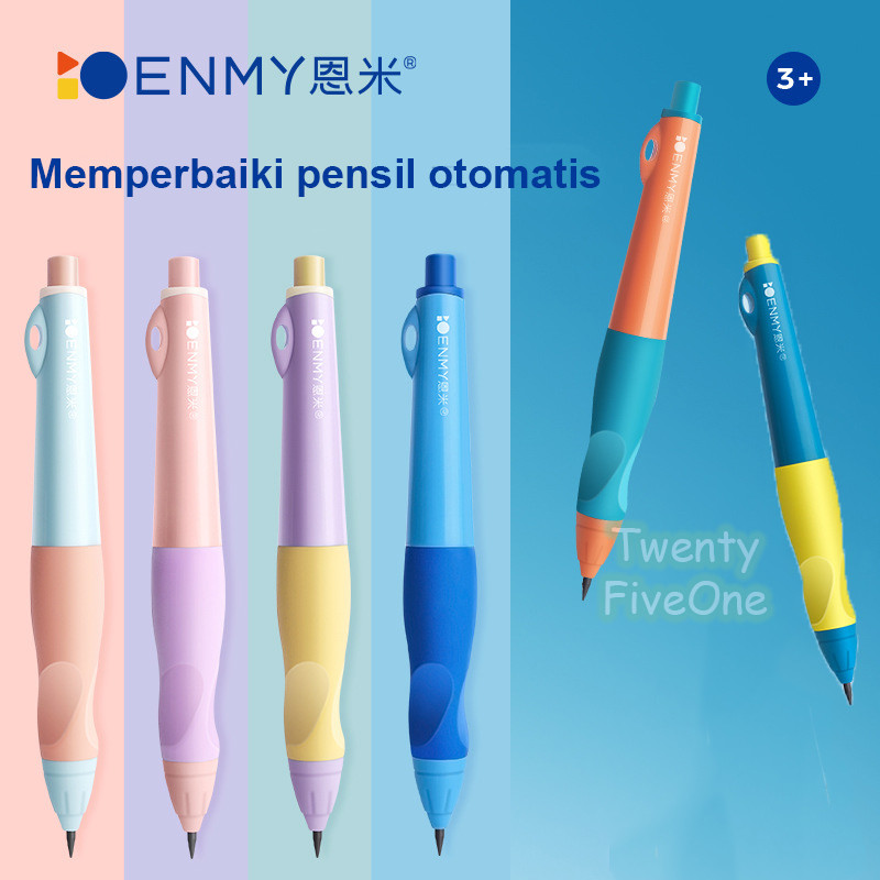 

ENMY Mechanical Pencil 2.0 Mm Pensil Mekanik 2b Ujung Besar High Quality Stationery