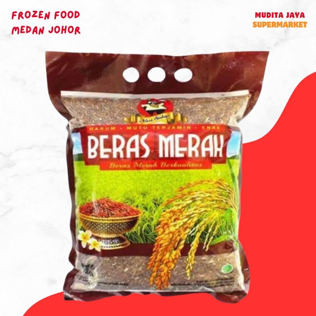 

Beras Merah Nasi Sedap Pulen Cocok Untuk Diet - 2kg