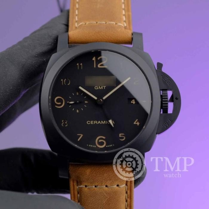 JAM TANGAN PANERAI AUTOMATIC FULL BLACK CERAMICA VSF