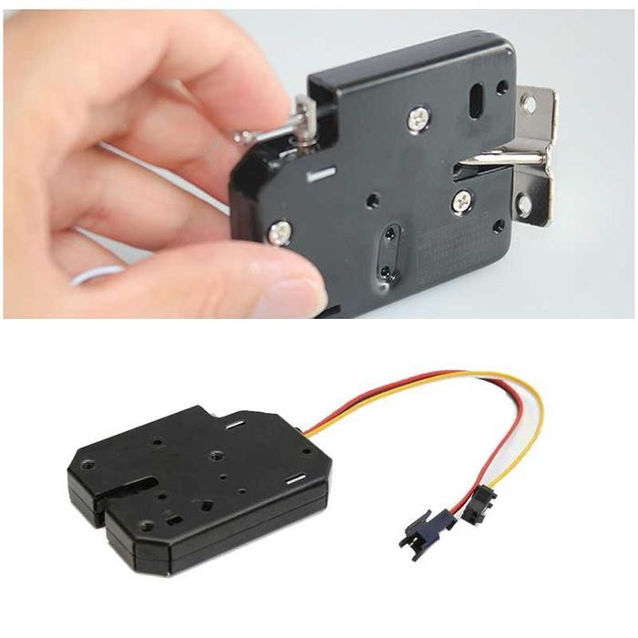 

Locker Lock Cabinet Lock Electric Door Lock 4 Kabel Dc 12v - 12vSale