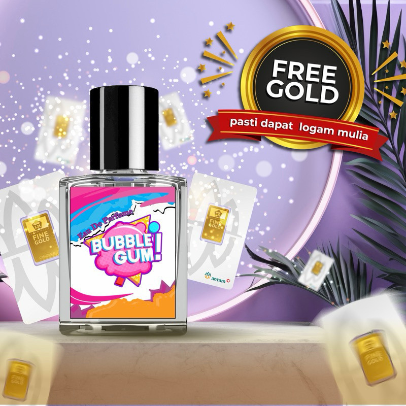 Parfum Wanita Pria Aroma Permen Karet Bubblegum