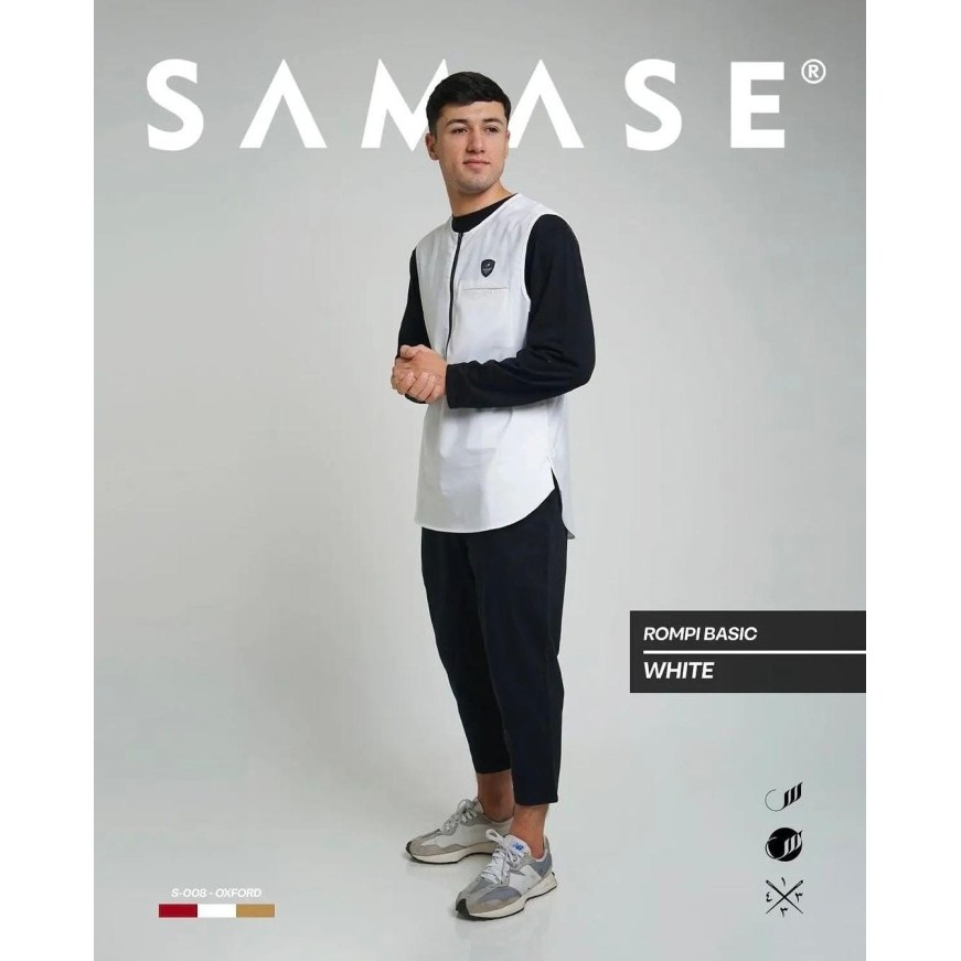SAMASE BASIC VESTS ROMPI SHOLAT S008