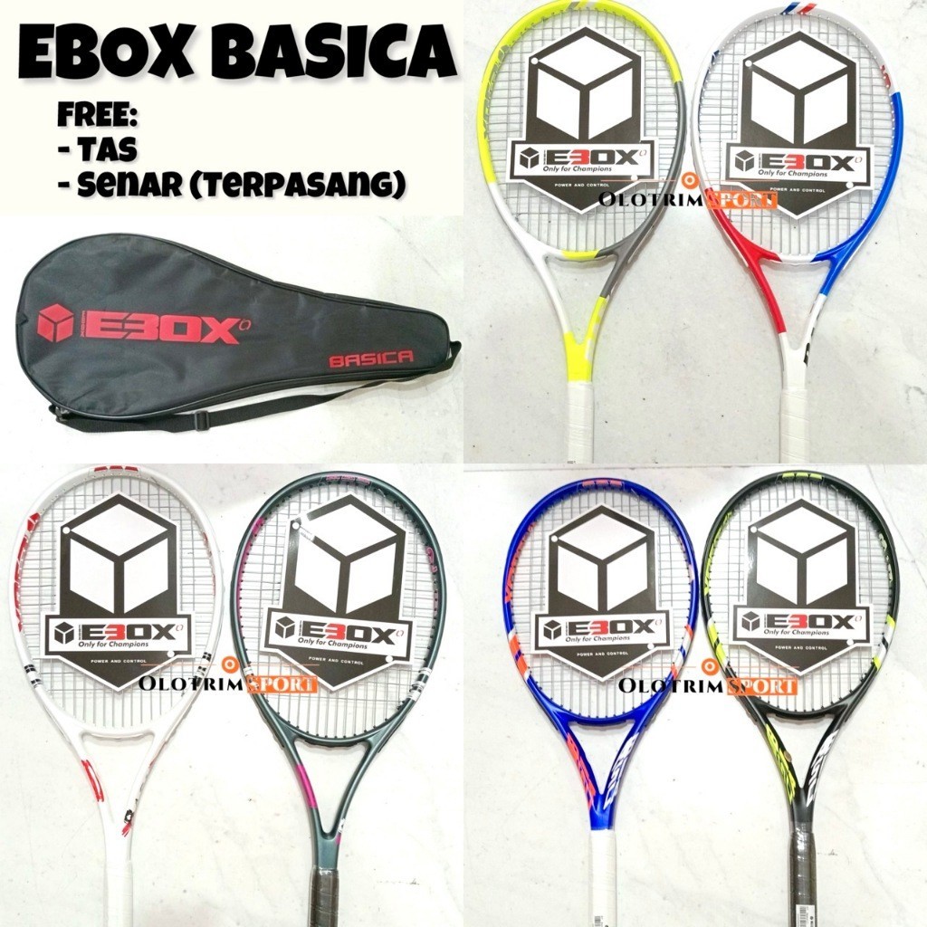 Raket Tenis Anak EBOX BASICA Original – Gratis Tas