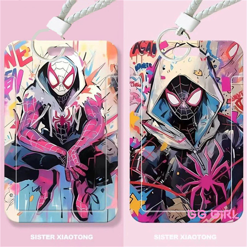 

GG GIRL ID Card Holder Motif Kartun Spider Man Yang Trendi Korea | Tempat Pelindung Kartu Nama Photocard Sekolah Kantor Photocard Photo Card