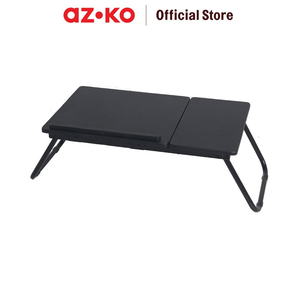 AZKO Odi Meja Laptop Lipat Dengan Mouse Pad - Hitam Meja Anak Meja Belajar Meja Fleksibel